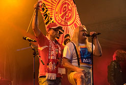 Se Bummtschacks sind auch beim 1. FSV Mainz 05 gern gesehene Gäste.